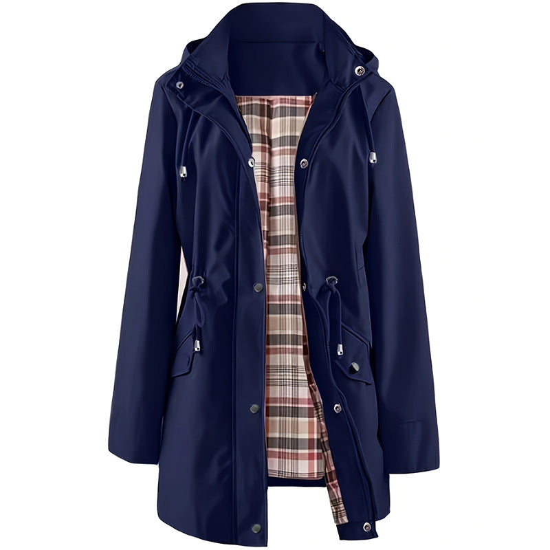 Lightweight Hooded Windbreaker Jacket For Active Outdoor Use And Travel