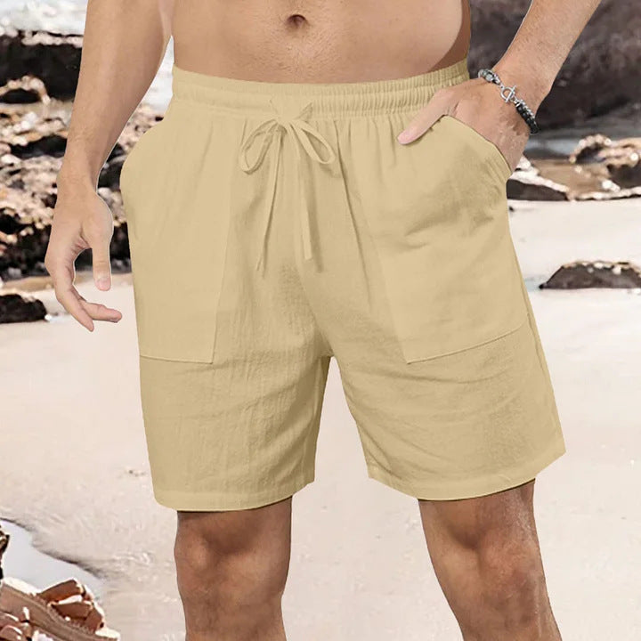 Leichte Baumwoll-Linen-Shorts für den mühelosen globalen Sommerstil