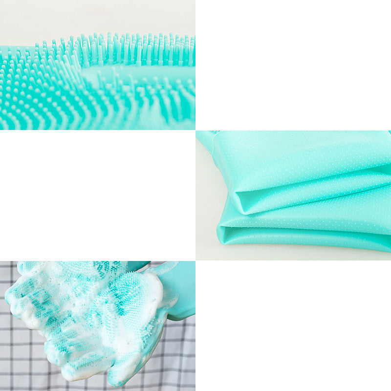 Silicone Grooming Glove Brush For Dogs And Cats