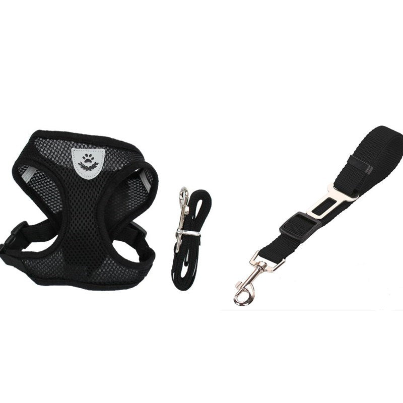 Pet Car Seat Belt Leash For Secure Travel