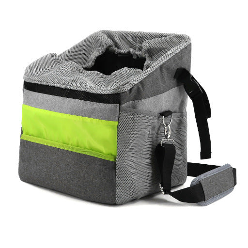 Portable Bicycle Pet Bag Basket For Outdoor Cycling Trips