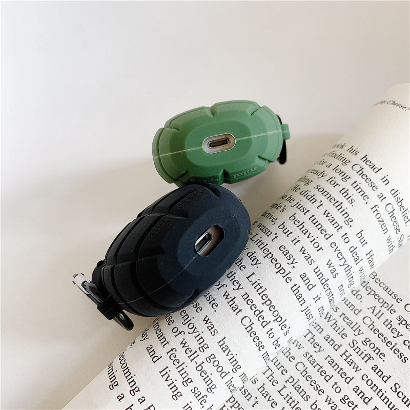 Cute Cartoon Silicone Earbud Case With Soft Protective Cover