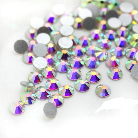 Colorful Rhinestone Jewel Nail Adornment in Multiple Colors