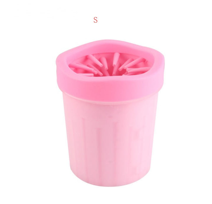Silicone Dog Paw Washer Cup For Quick Cleaning
