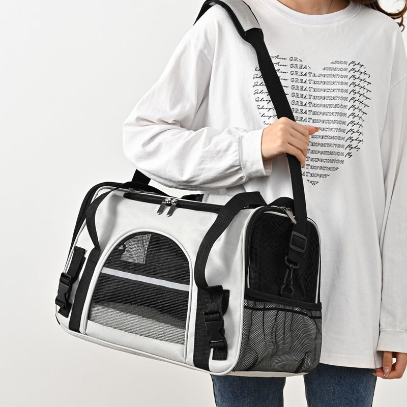 Portable One Shoulder Pet Box For Outdoor Adventures