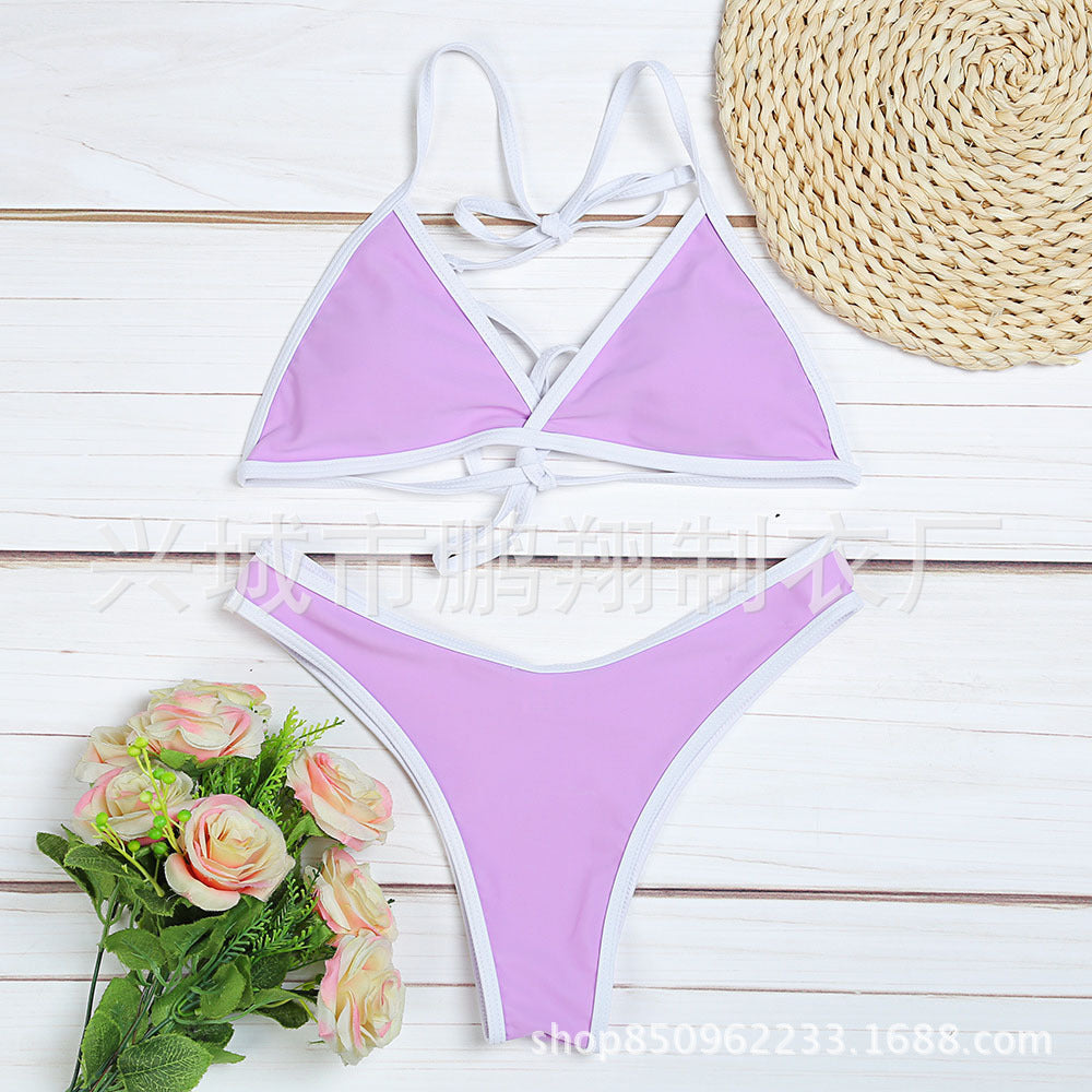 Sexy Frauen Red Bikini für das ultimative Strandvertrauen