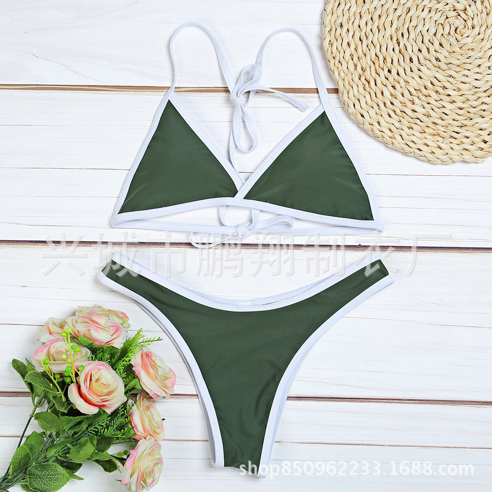 Sexy Frauen Red Bikini für das ultimative Strandvertrauen