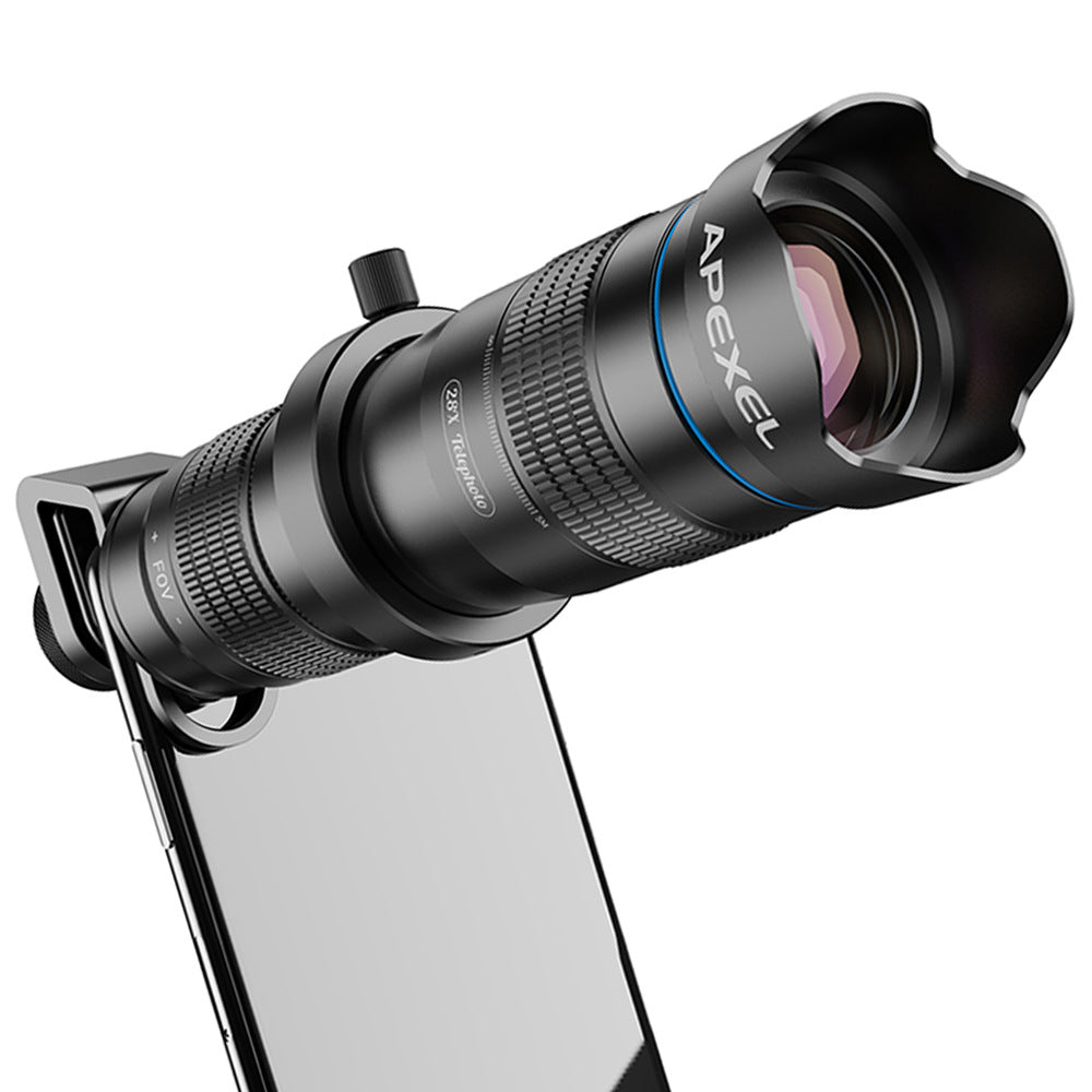 36X High?Definition Telephoto Lens With Multi?Coated Optics For Smartphones