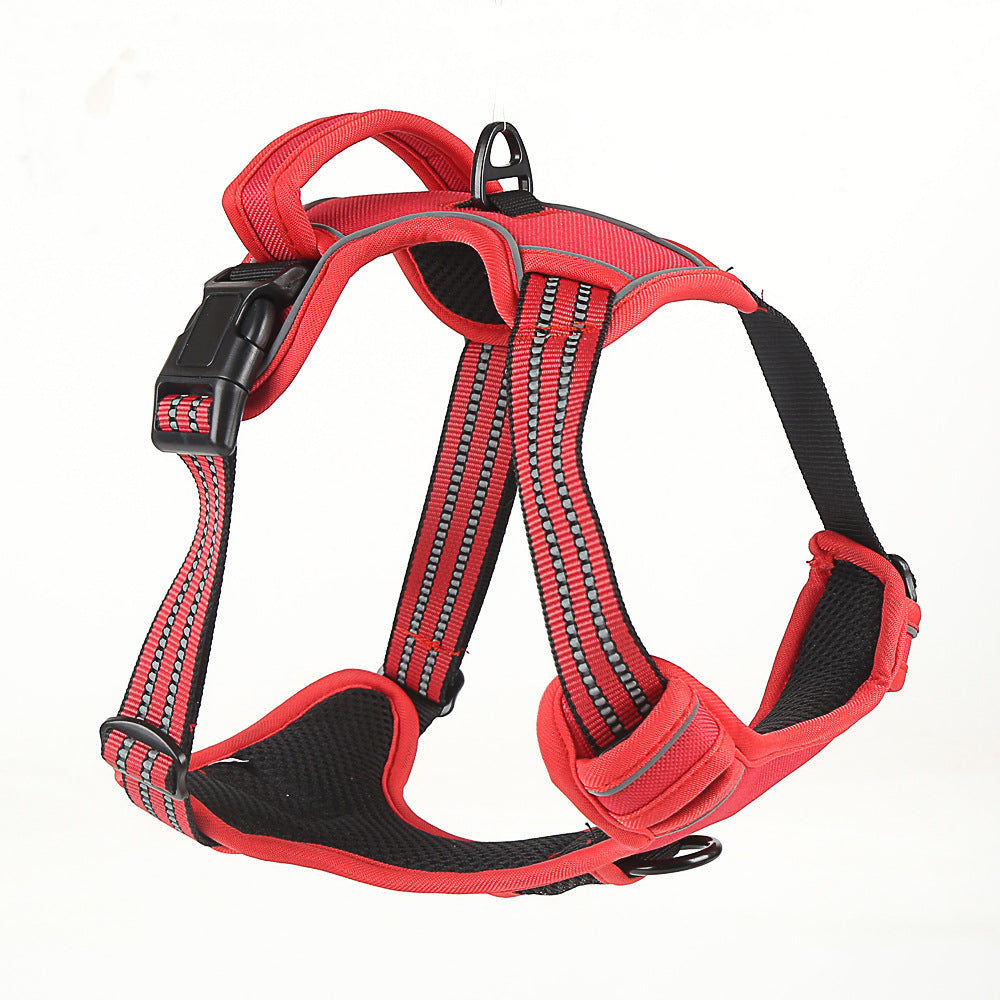 Breathable No Pull Reflective Dog Harness Vest