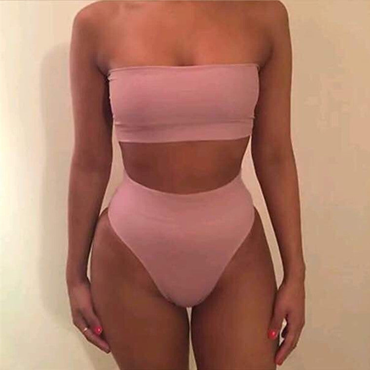 Explosieve mode-editie must-have driehoek shorts bikini set