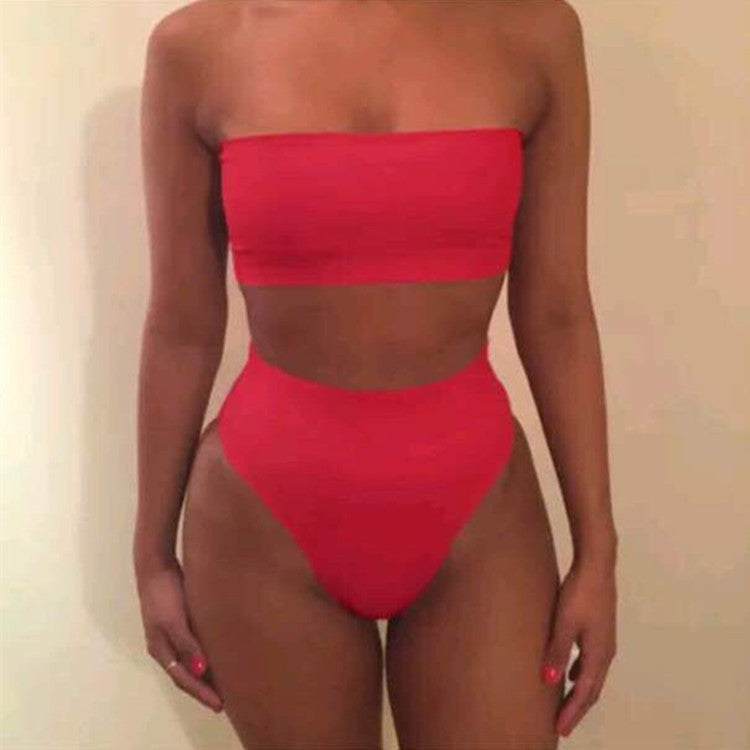 Explosieve mode-editie must-have driehoek shorts bikini set