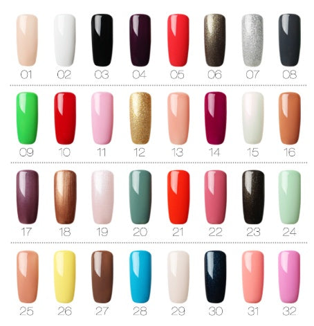 UV verzegelde Soak Off gel nagellak in meerdere kleuren