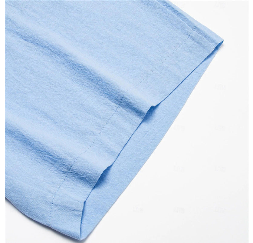 Leichte Baumwoll-Linen-Shorts für den mühelosen globalen Sommerstil