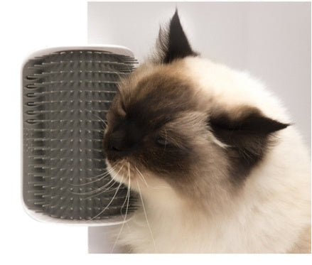 Cat Self Grooming Wall Brush For Easy Hair Removal