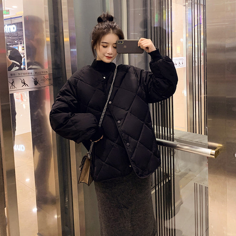 Versatile Lightweight Short Cotton Jacket For Women