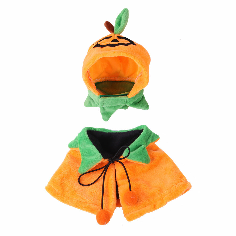 Adorable Pumpkin Jack-O-Lantern Pet Halloween Costume-Style 2-Theone Apparel