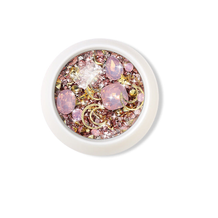 Assorted Nail Art Jewels in Various Colors and Shapes-Color 04-Theone Apparel