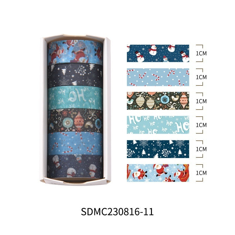 Christmas Themed Washi Tape and Christmas Gift Wrapping Tape-Style 3-Theone Apparel