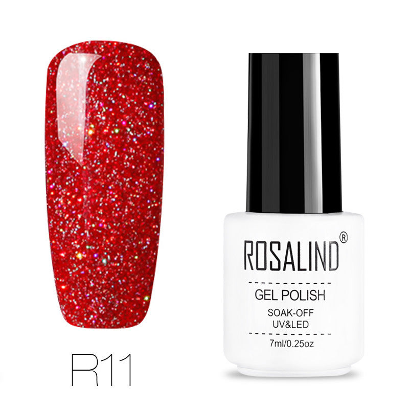 Glittering Stars Sparkly Soak Off Gel Nail Polish-R11-Theone Apparel