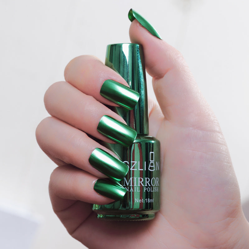 High Quality Metallic Nail Polish in Vibrant Hues-Fruit green-Theone Apparel