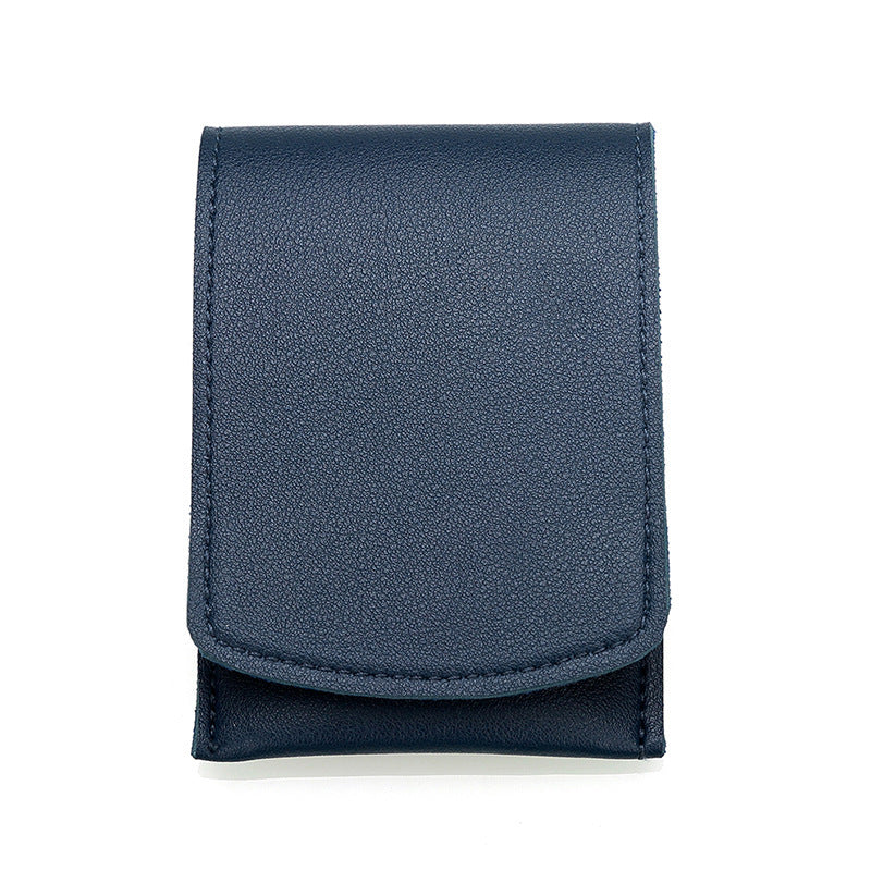 Nail Trimmer and Shaper Tool Kit with Leathery Case-Navy Blue-Theone Apparel