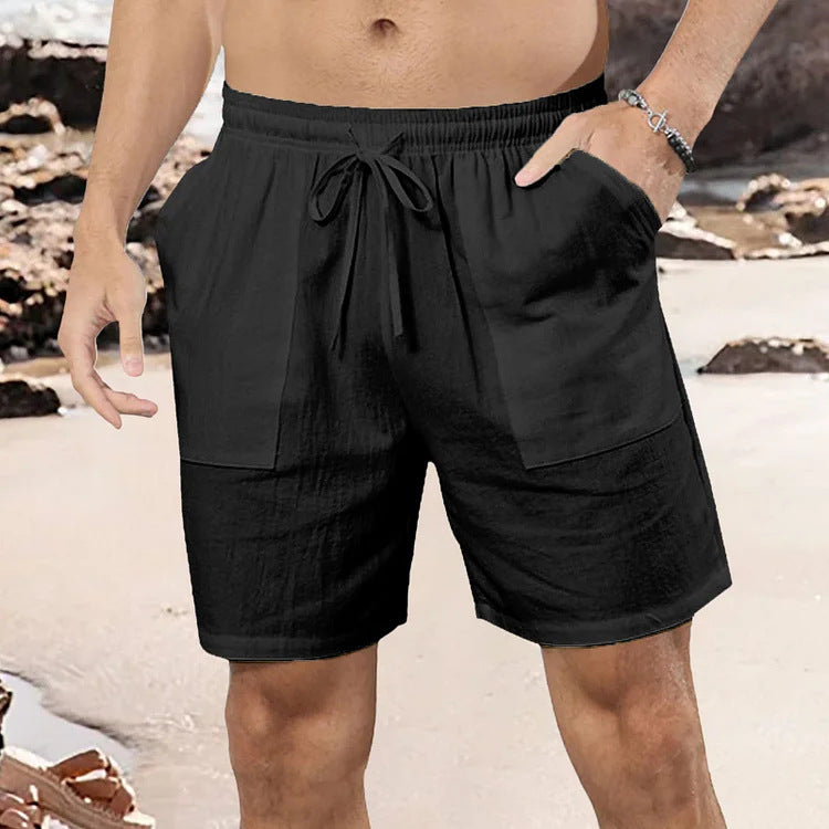 Leichte Baumwoll-Linen-Shorts für den mühelosen globalen Sommerstil