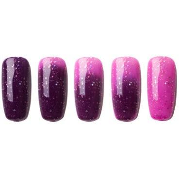 Ombre Color Short Blunt Coffin Nails in Various Colors-Color 18-Theone Apparel