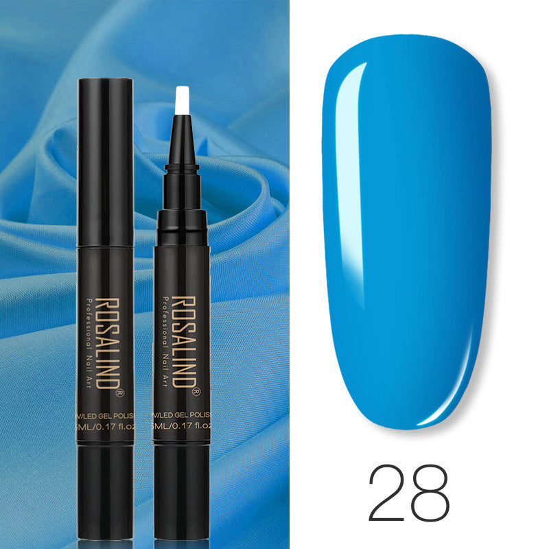 Premium Hel nail Polish Pen in Vibrant Color Choices-RK28-Theone Apparel