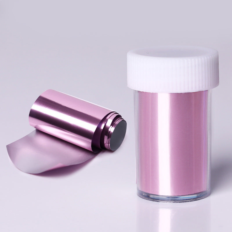 Rose Gold Paper Transfer Sticker for At Home Manicures-Color 01-Theone Apparel