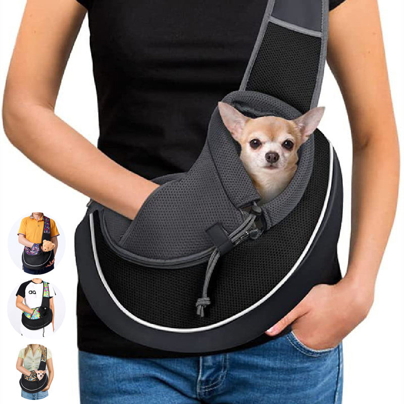 Stylish Outdoor Crossbody Pet Carrier Bag For Dogs And Cats-Theone Apparel