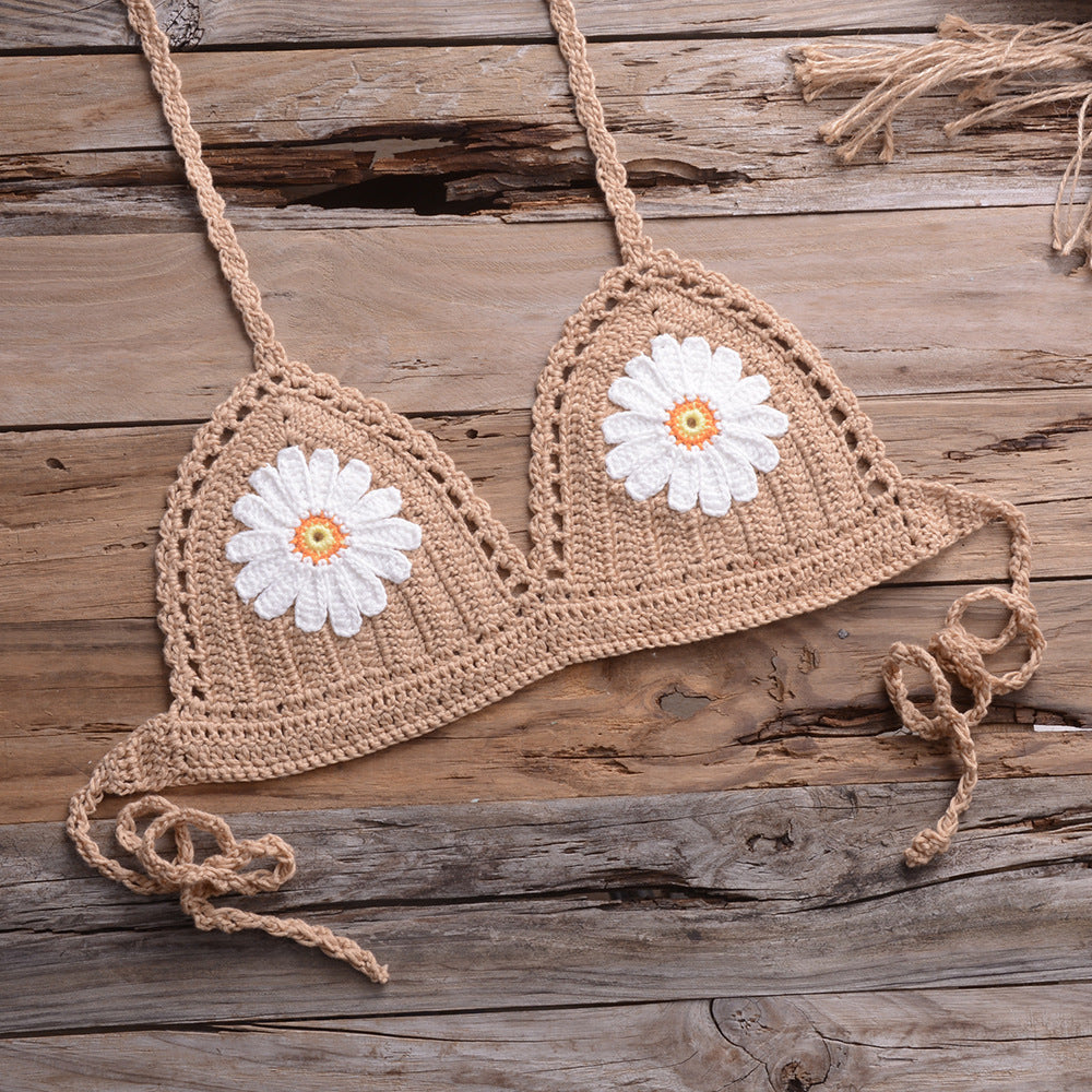 Two-Piece Women’s Bikini for Timeless Summer Beach Fashion-Khaki-Theone Apparel