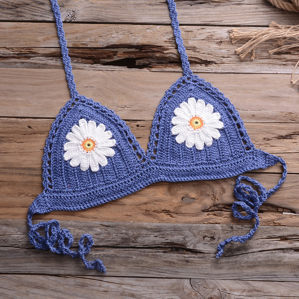 Two-Piece Women’s Bikini for Timeless Summer Beach Fashion-Blue-Theone Apparel