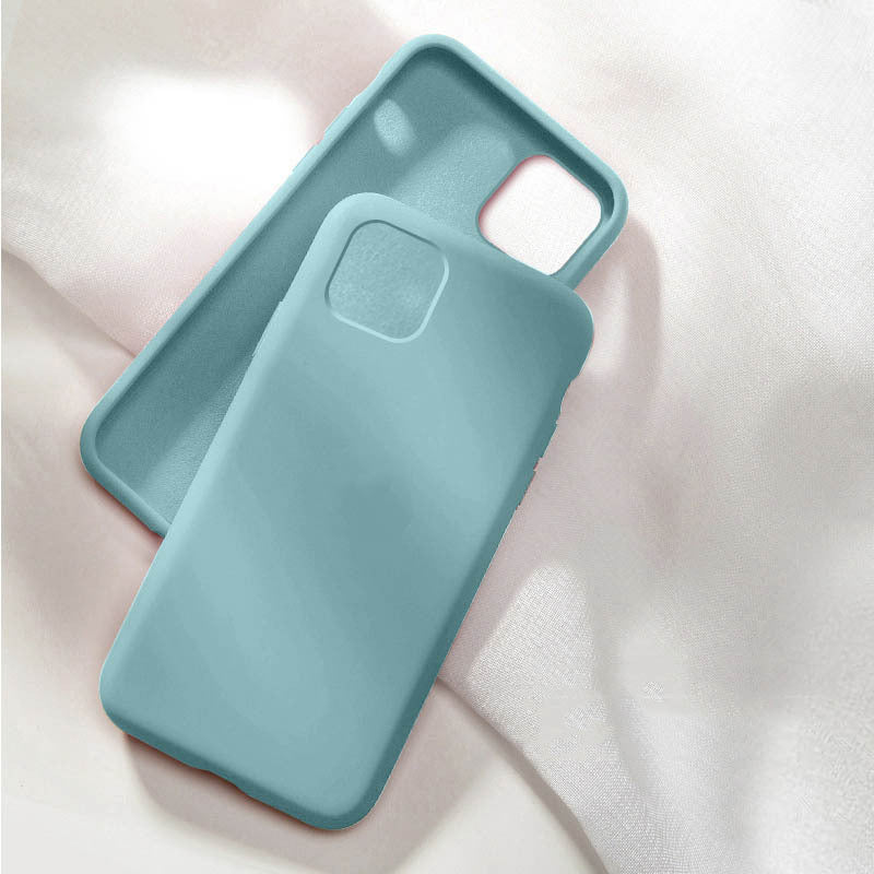 Liquid Silicone Soft Touch Full-Cover Protective Phone Case