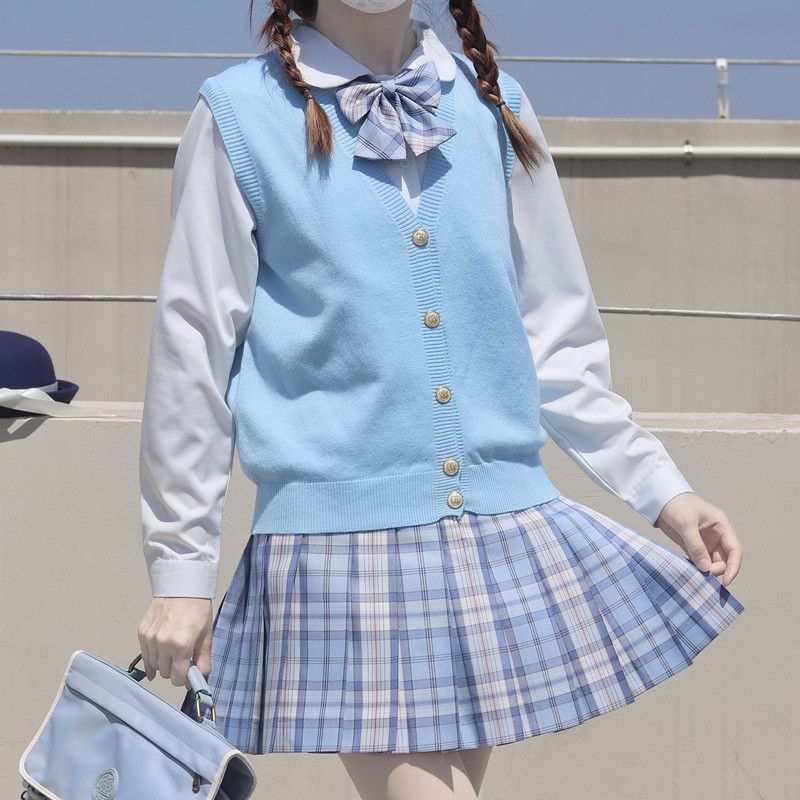 Loose Versatile Basic Knitted Cardigan Vest