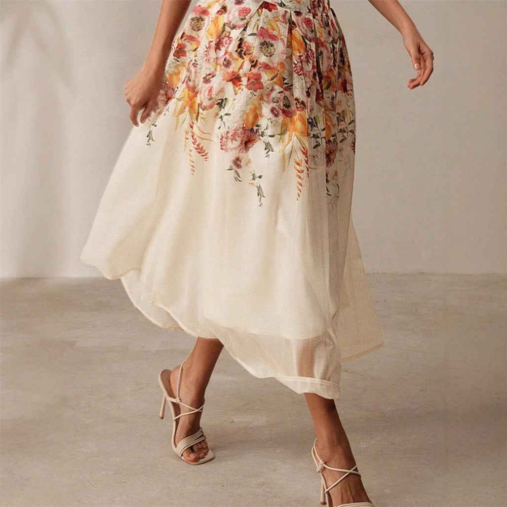 Bamboo Print Skirt For Gorgeous Elegant Outfits