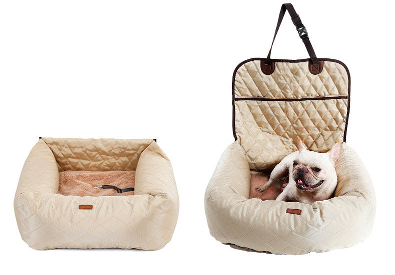 2 In 1 Folding Pet Carrier And Car Seat Bed