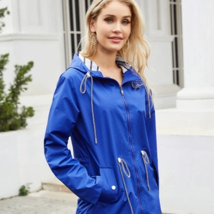 Women's Lightweight Spring And Autumn Outdoor Windbreaker Coat