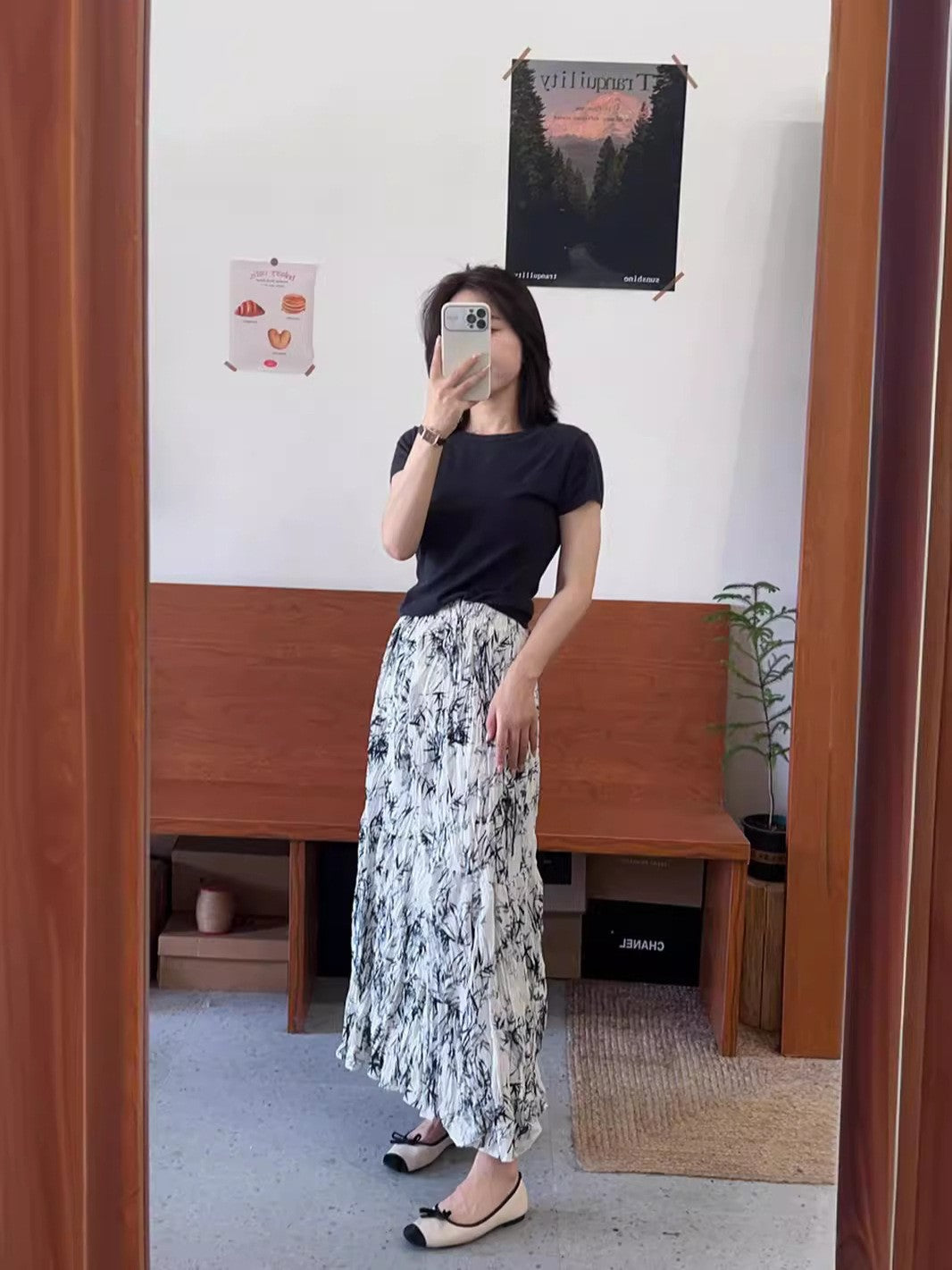 Elastic Waist A-Line Skirt Dress For Comfortable Chic