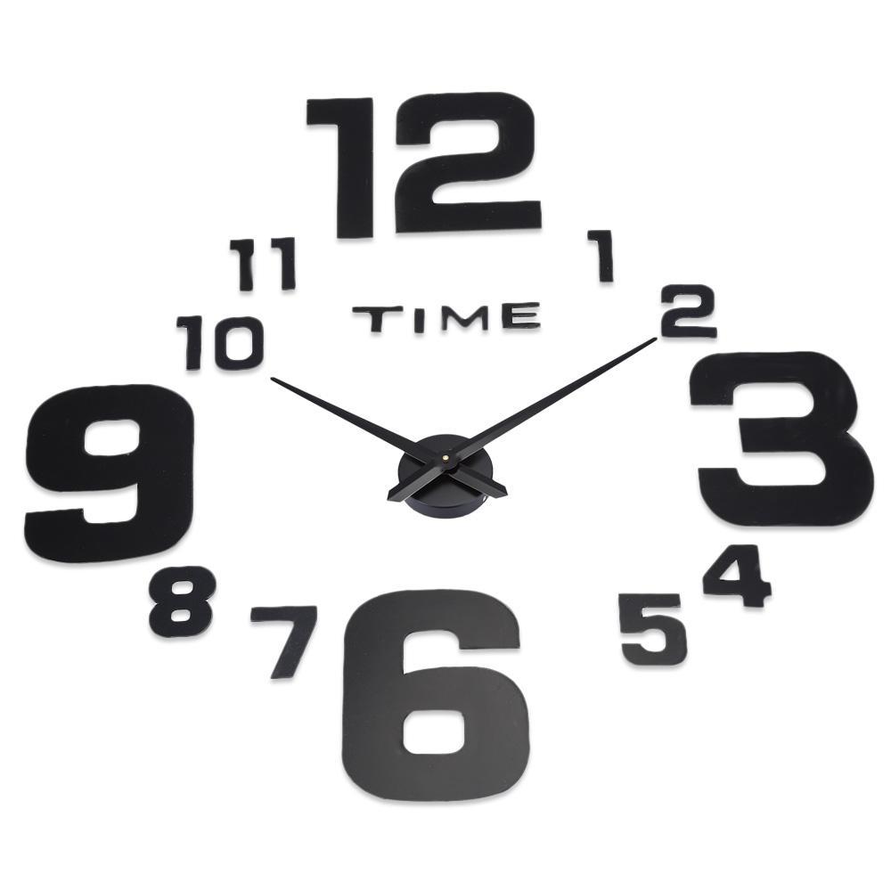 3D Mirror Effect Frameless Wall Clock - THEONE APPAREL