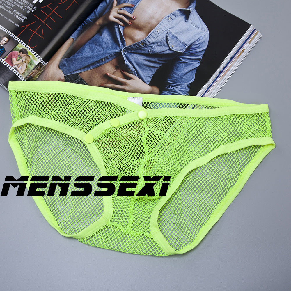 Transparent Mesh Men's Underwear