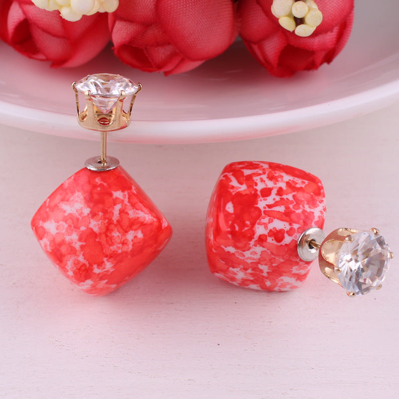 Zircon double sided velveteen antings