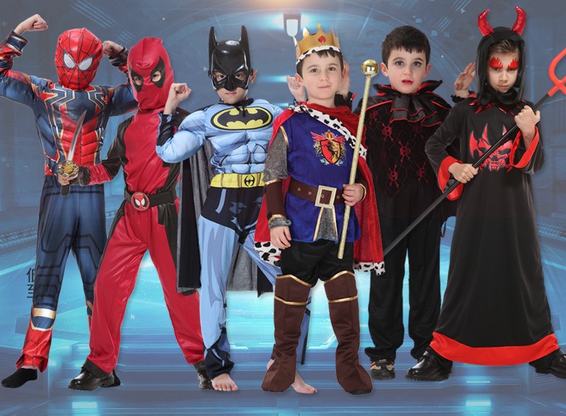 Full Set Exciting Halloween Costume for Boys - Theone Apparel