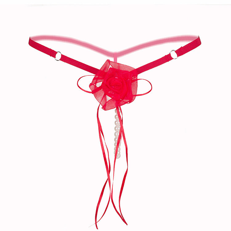 Rosebud Strand Strand Bridal G String