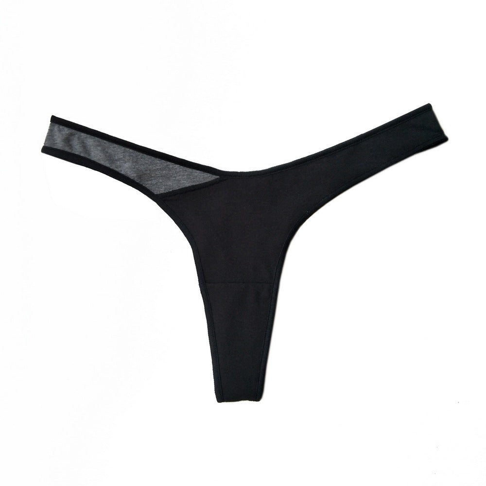 مشذبة Crisscross Thong Panty