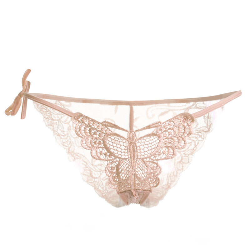 Lacy Prediidered Butterfly Tie Panty