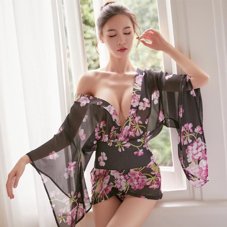 Atasan pakaian tidur lingerie jala