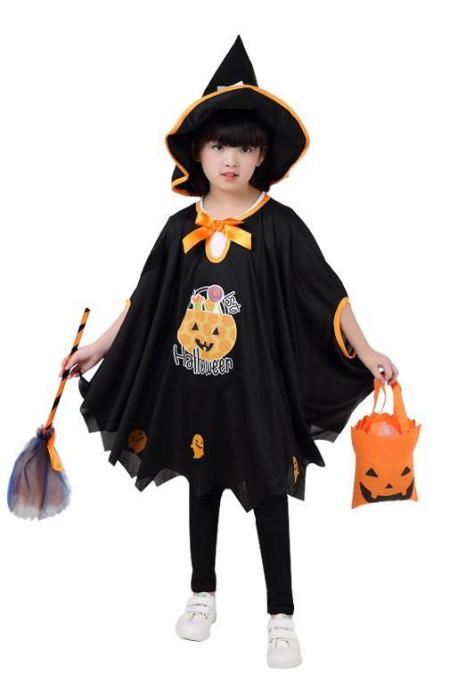 フルセットハロウィーンリトルウィッチガールコスチューム