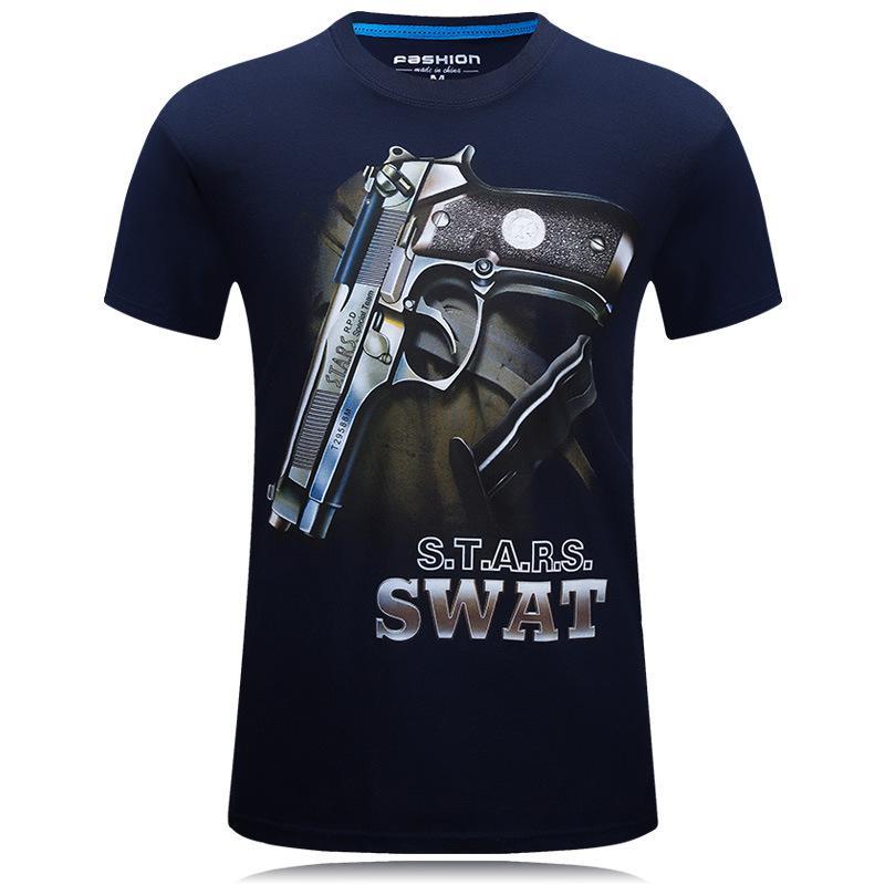 SWAT Bros Glock und Bullet Shirt