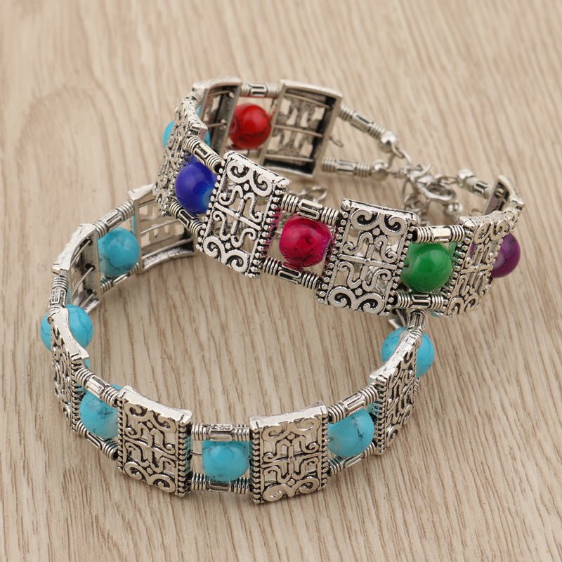 Boho Chic Multicolor Beaded Bracelet - THEONE APPAREL