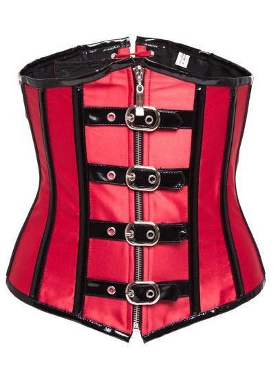 Buckled Up Waist Cincher Corset - THEONE APPAREL